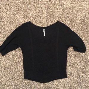 Shirt sleeve sweater